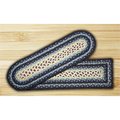 Earth Rugs Blueberry-Creme Rectangle Stair Tread 39-312